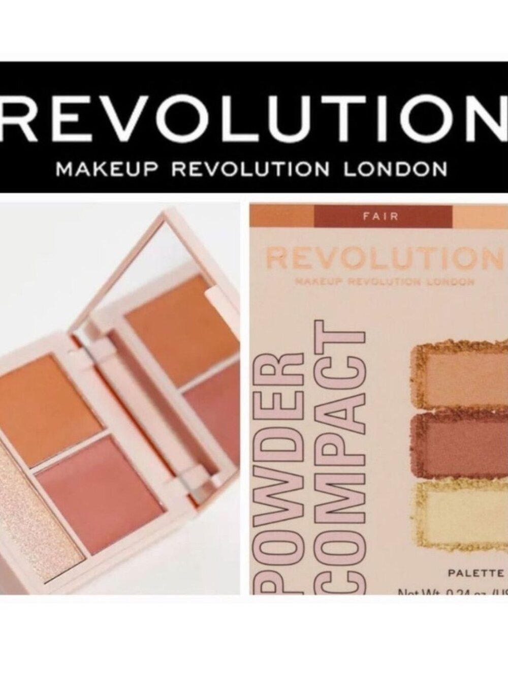 Revolution Face Powder Contour Compact Fair 7 G